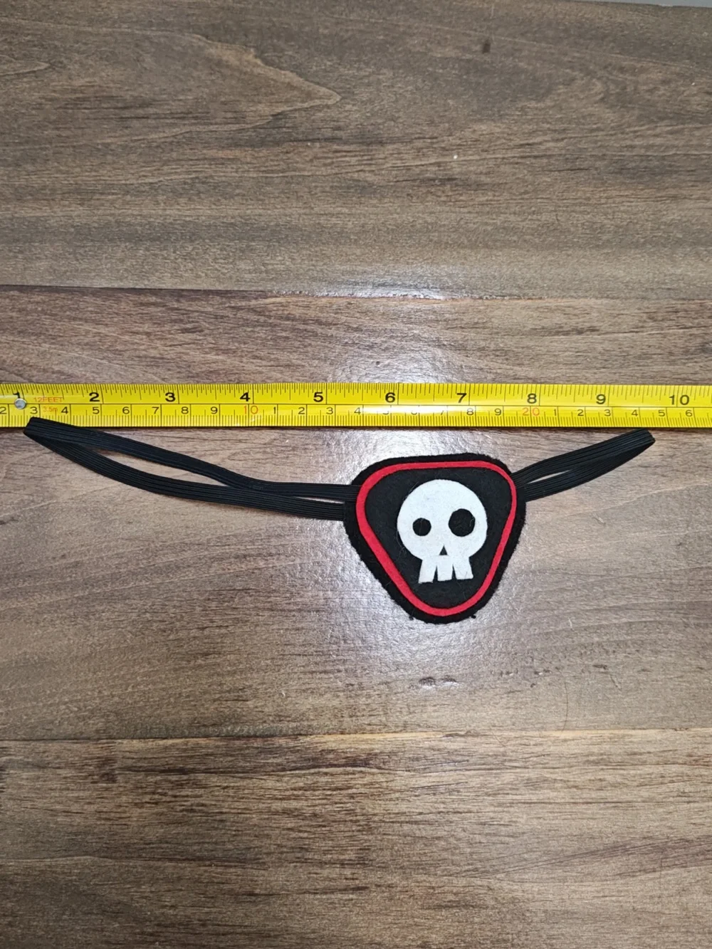 Toddler Pirate Hat & Party Banner - EUC